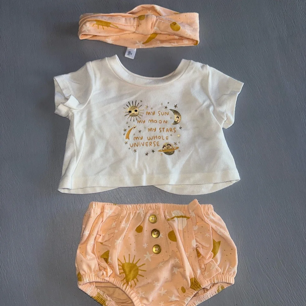 Cat & Jack White and‎ Peach Universe Set